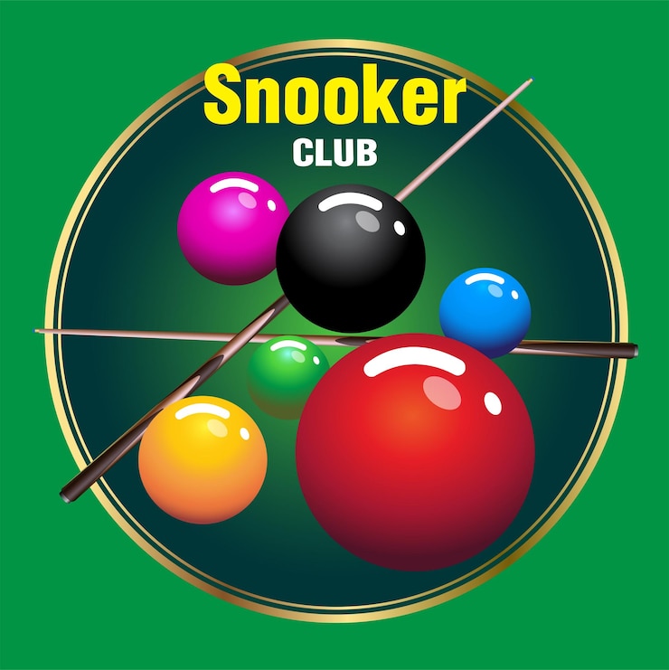 Vetor clube desportivo de snooker