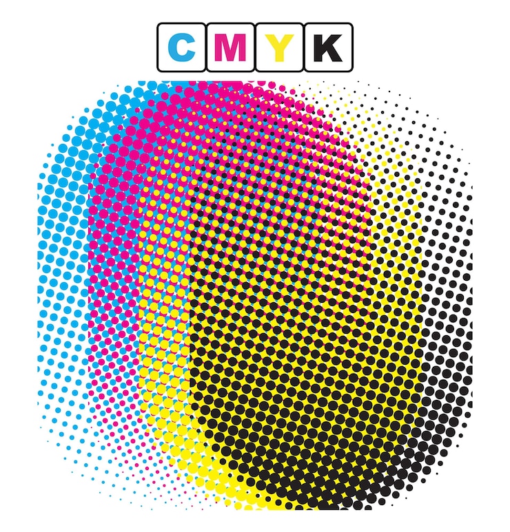 Vetor cmyk, conjunto de fundo de cores coloridas, cor de fundo, gradiente colorido, moderno cromático, gradiente