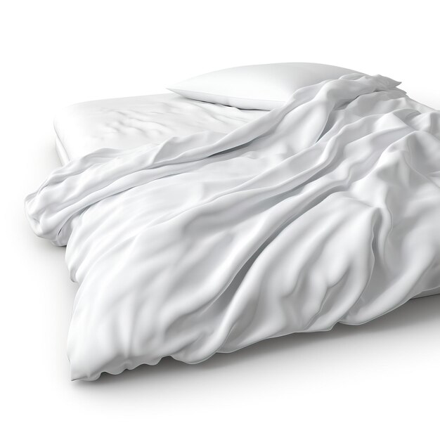 Cobertor de cor branca gradiente vetor fundo branco isol