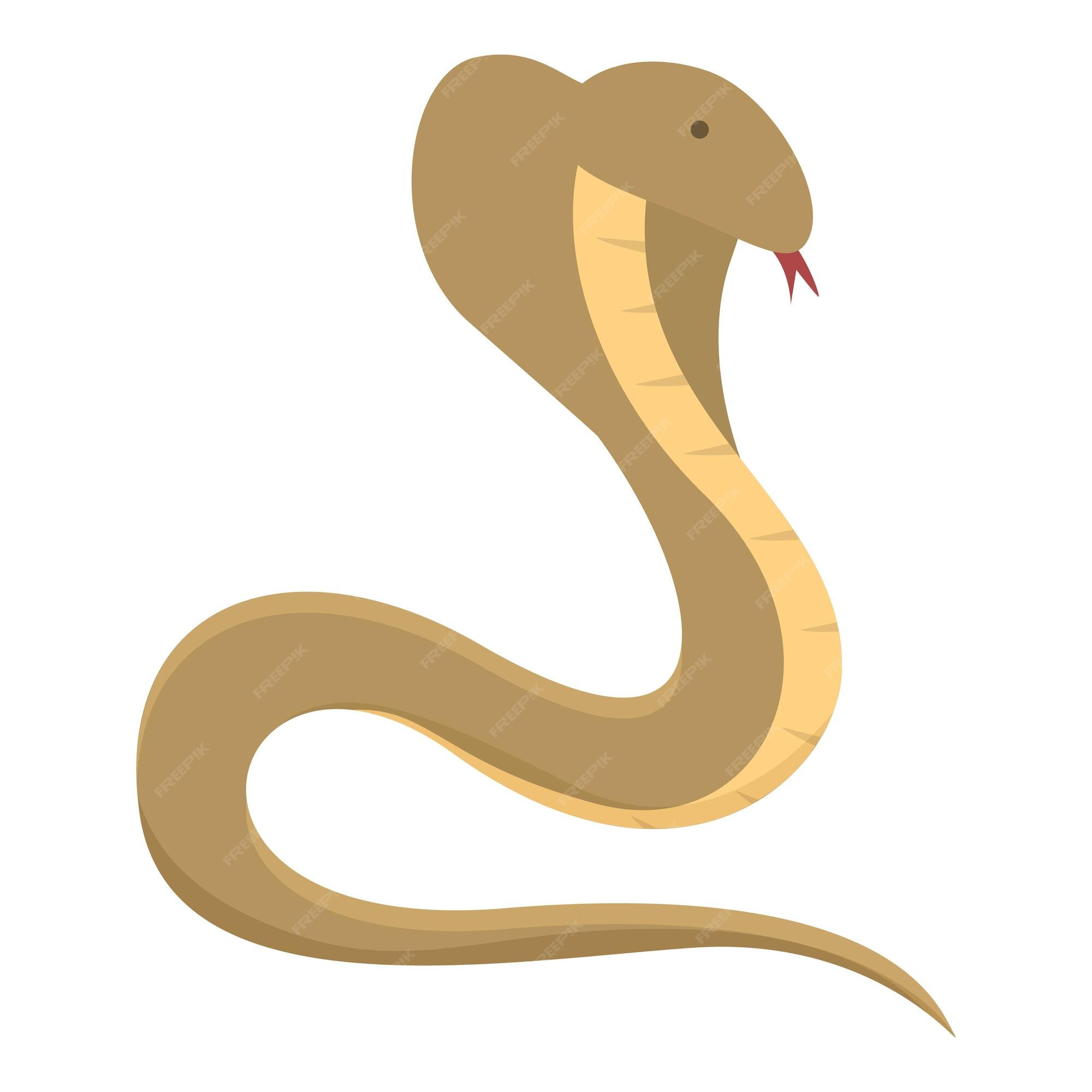 Cobra Clipart Cobra Dos Desenhos Animados Com A Língua Aberta