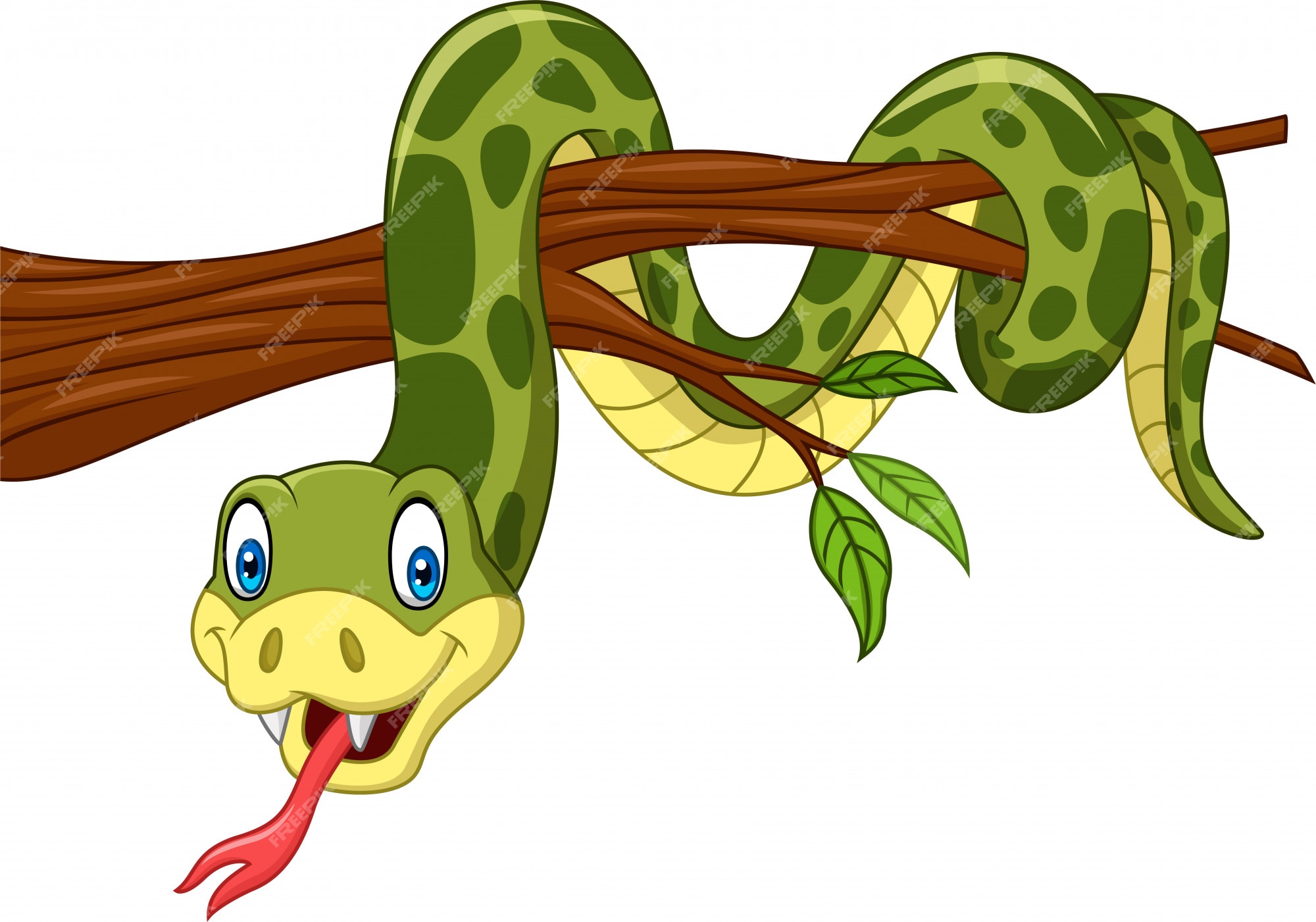 Clipart De Cobra Feroz Estilo Desenho Animado PNG , Cobra, Clipart