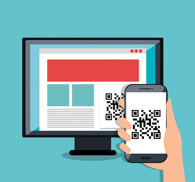 Código qr design