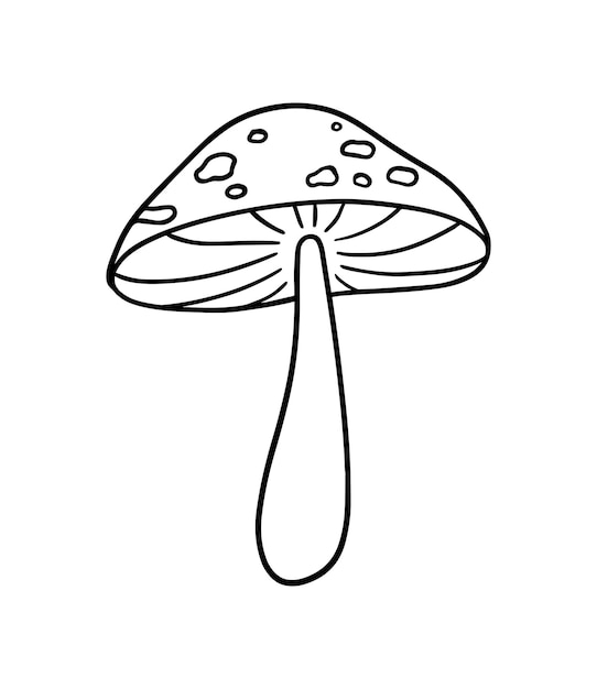 Desenho De Páginas Para Colorir Animado Cogumelo Bonitinho Com Esboço Olhos  Vetor PNG , Desenho De Cogumelo, Desenho De Carro, Desenho De Desenho  Animado Imagem PNG e Vetor Para Download Gratuito