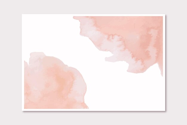 coleção abstrata de fundo aquarela