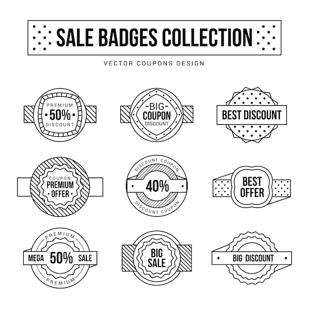 Coleção badges