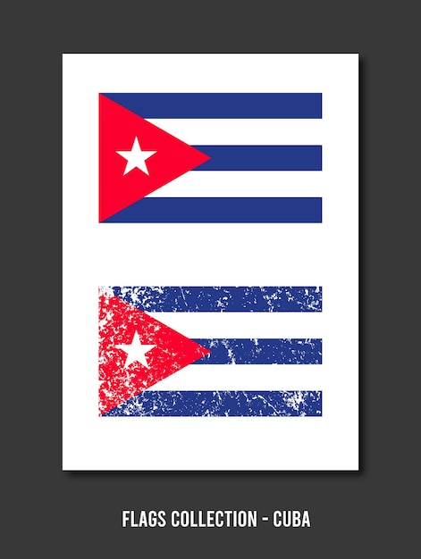 Coleção bandeiras cuba