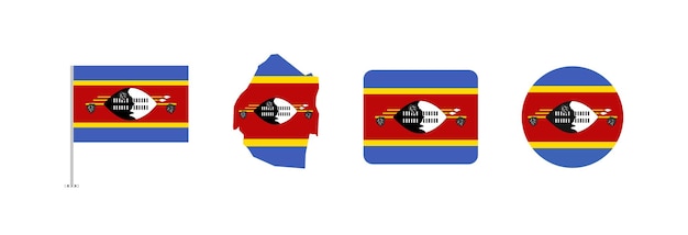Coleção de bandeiras de Eswatini