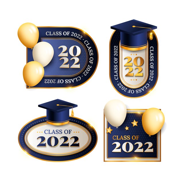 Coleção de emblemas de classe realista de 2022