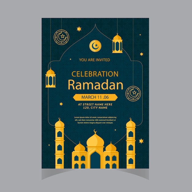 coleção de histórias de instagram de ramadan vetorial realista