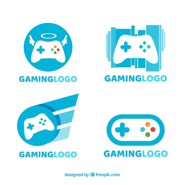 Coleção de logotipos de jogos