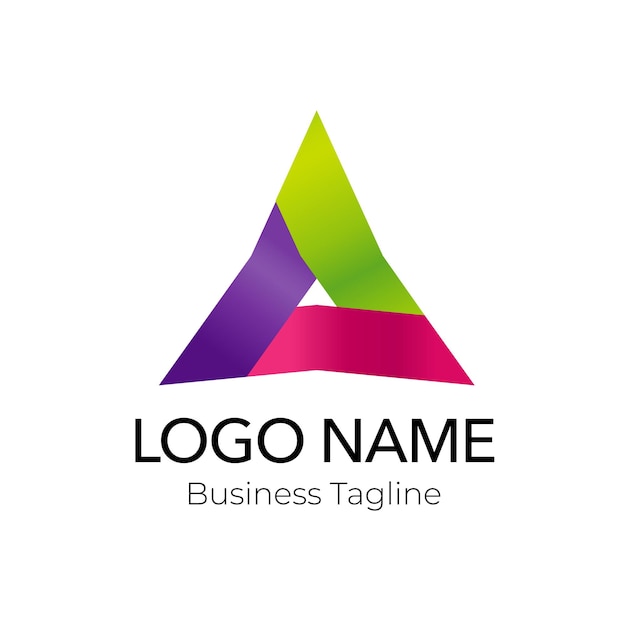 Coleção de modelos de design de negócios de logotipo da empresa