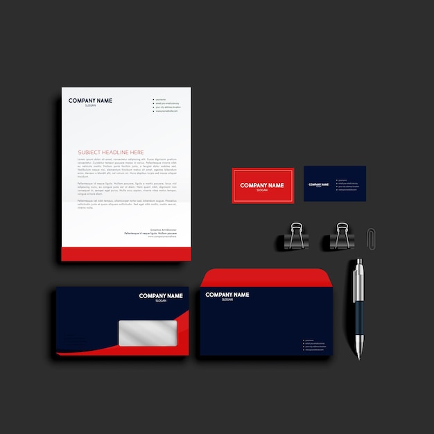 Coleção de modelos de logotipo de marca corporativa de negócios da empresa