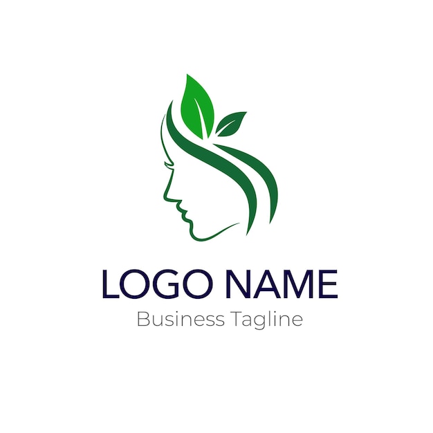 coleção de modelos de negócios de design de logotipo de clínica de beleza