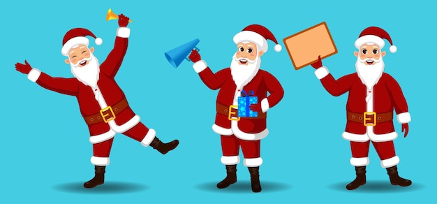coleção de Natal Papai Noel