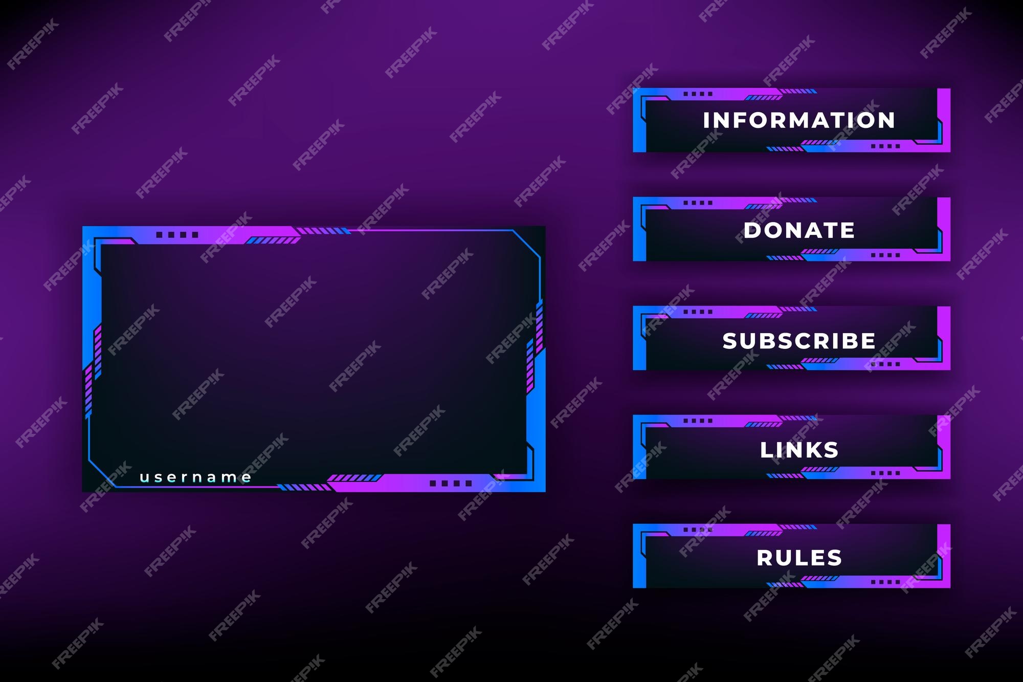 Eu vou fazer uma tela de overlay para sua stream