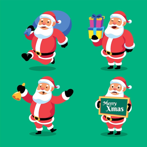 Coleção de personagens de Papai Noel