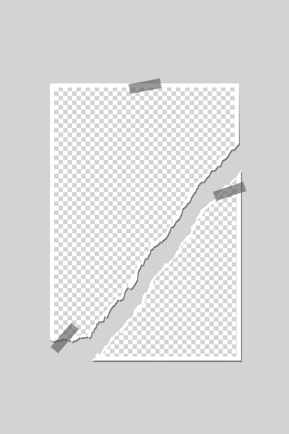 coleção de quadros com fita adesiva e um espaço em branco