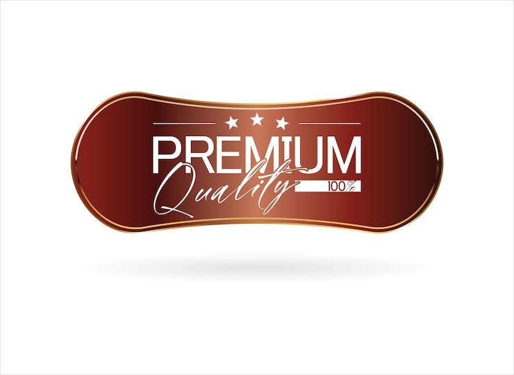 Vetor coleção de vetores de design retrô de rótulo de qualidade premium