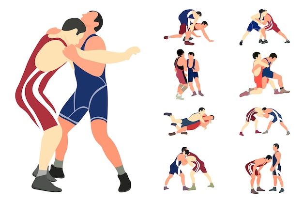 Diferença de Wrestling, Greco-romana, Luta Livre e Nogi 