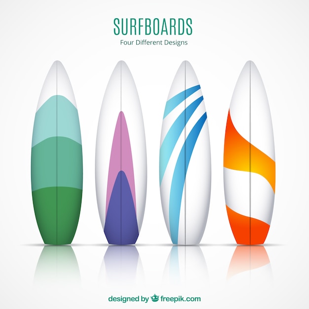 Coleção surfboards