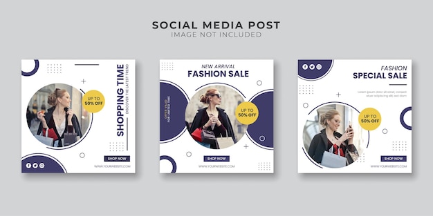 Colecção de pós-venda de moda nas redes sociais