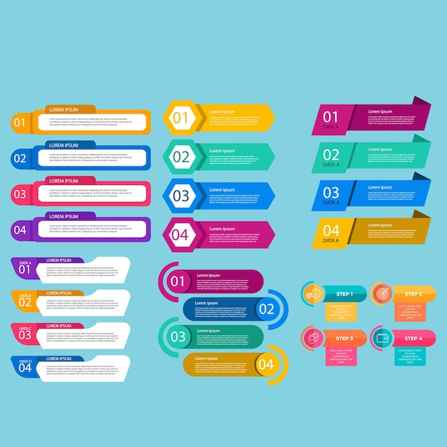 Colecção infográfica completa