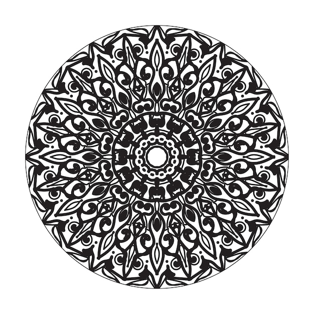 Coleções padrão circular em forma de mandala para decorações de tatuagens de henna mehndi decoração