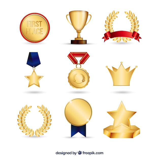 Coleta de prêmios de Ouro
