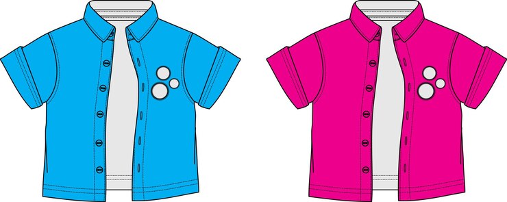 Vetor colete curto elena miro modelo de ilustração vetorial de desenho técnico de tamanho rosa