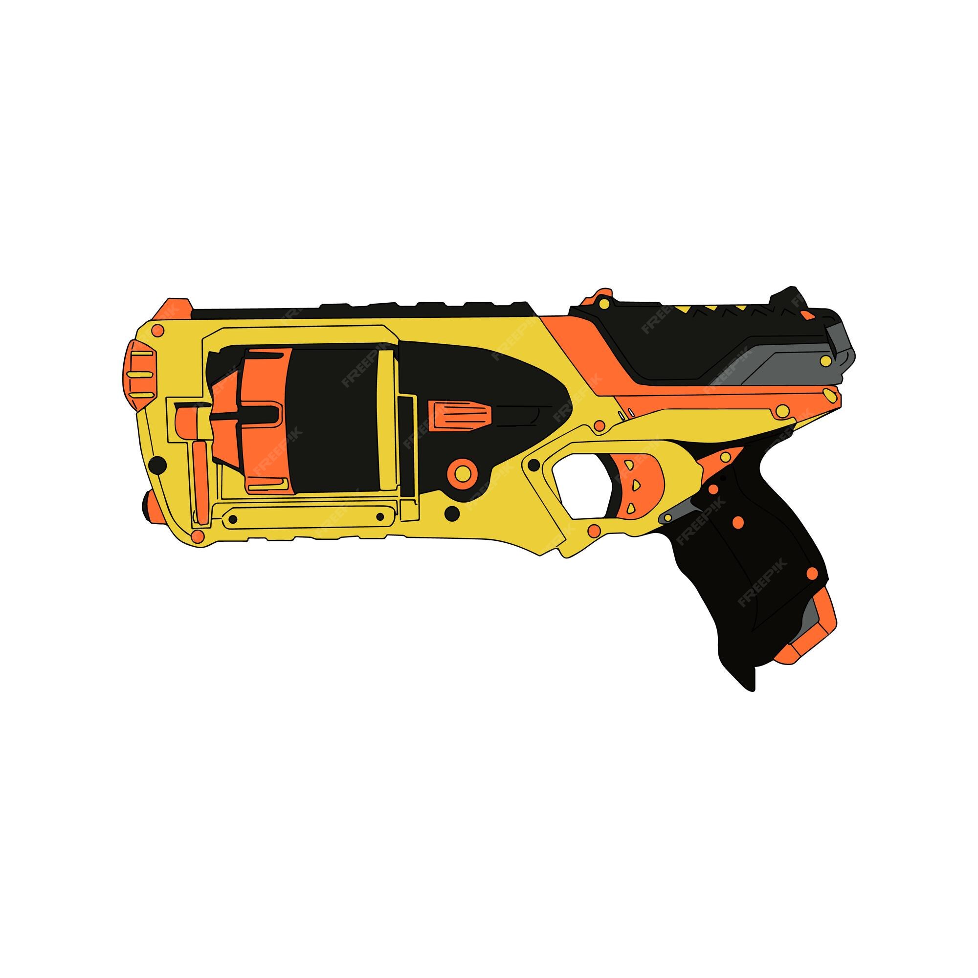 Desenho De Coloração Impressão Arma Nerf Vetor PNG , Desenho De Arma,  Desenho De Anel, Desenho Colorido Imagem PNG e Vetor Para Download Gratuito