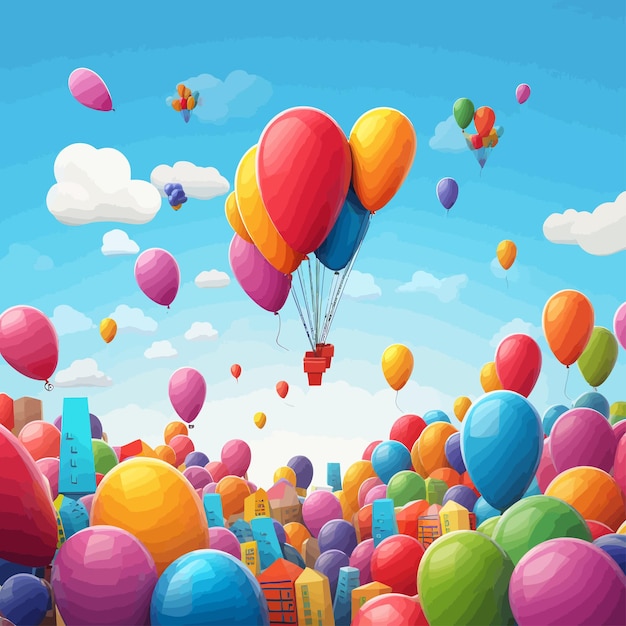 Colorful_balloons_flying_up_vector_illustrated