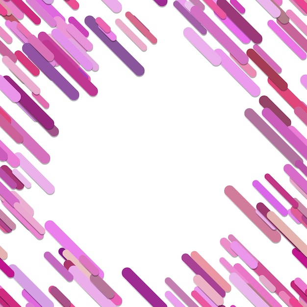 Colorido fundo de padrão de franja redonda caótica e arredondada - gráfico de vetor moderno a partir de linhas coloridas com efeitos de sombra