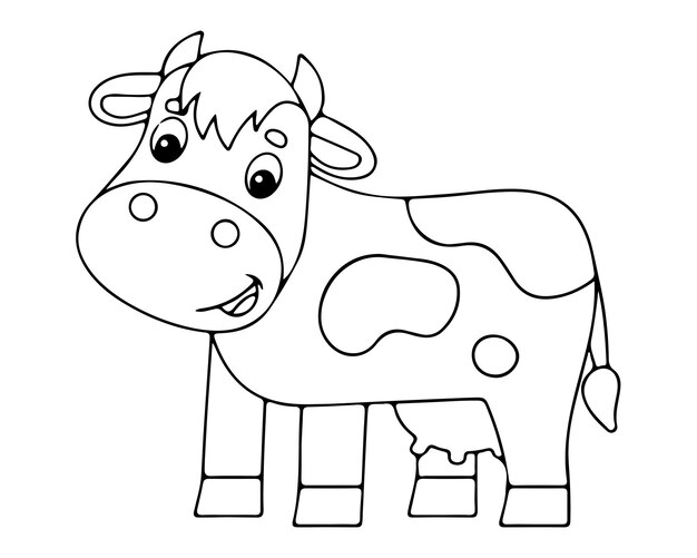 Colouring Page 063 animais Livro de coloração de páginas