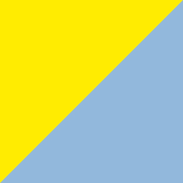 Combinação de fundo de duas cores Cor amarela e denim para mídia Cor de postagem em mídias sociais