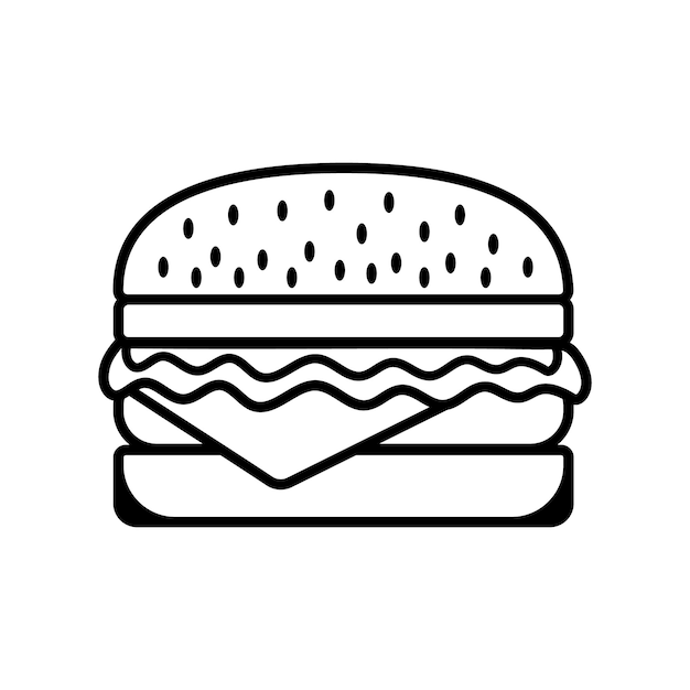 Comida asiática comida indiana vada pav vector