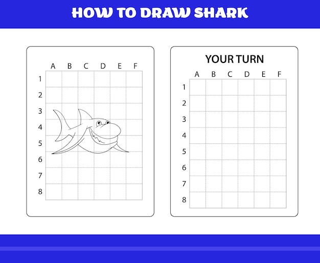 Como desenhar tubarão para crianças como desenhar tubarão para relaxar e meditar