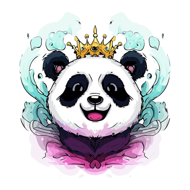 Comportamento Alegre do Panda Festivo