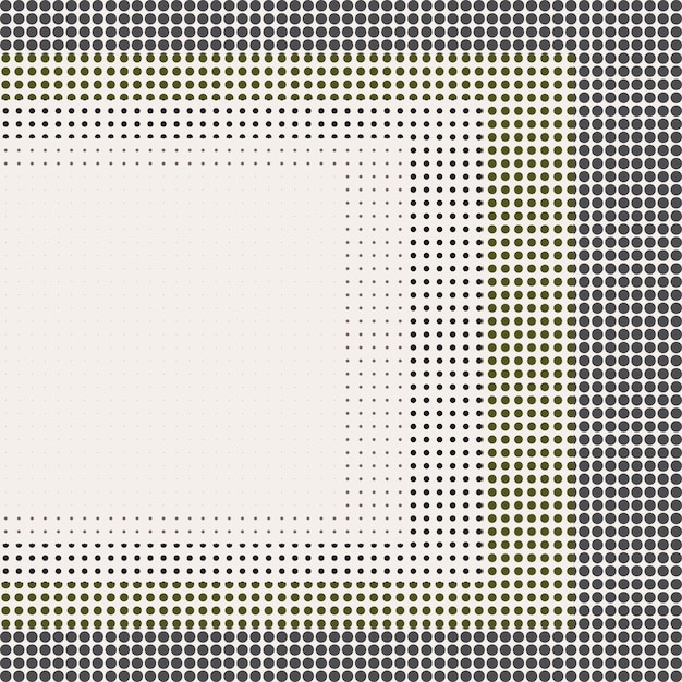 Composição abstrata. pontos em perspectiva. textura de pontos de meio-tom .contemporary vector design