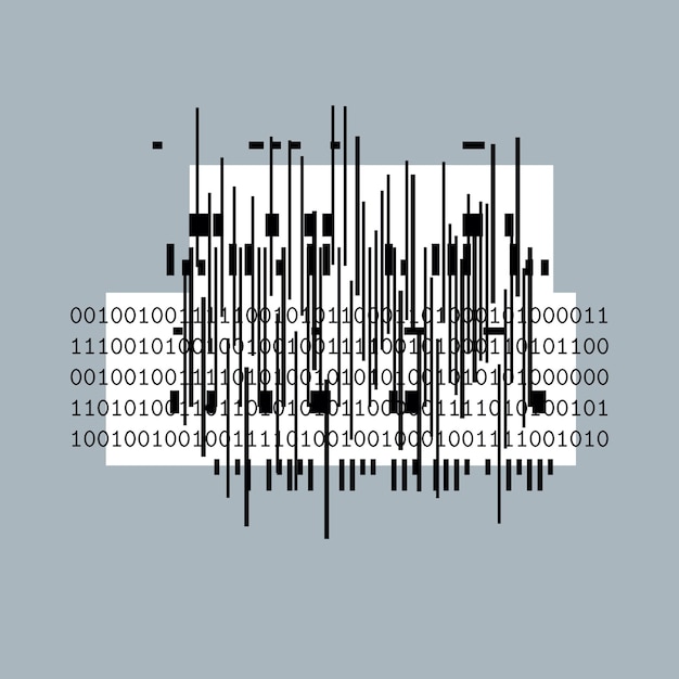 Vetor composição geométrica vetorial, arte gráfica abstrata.