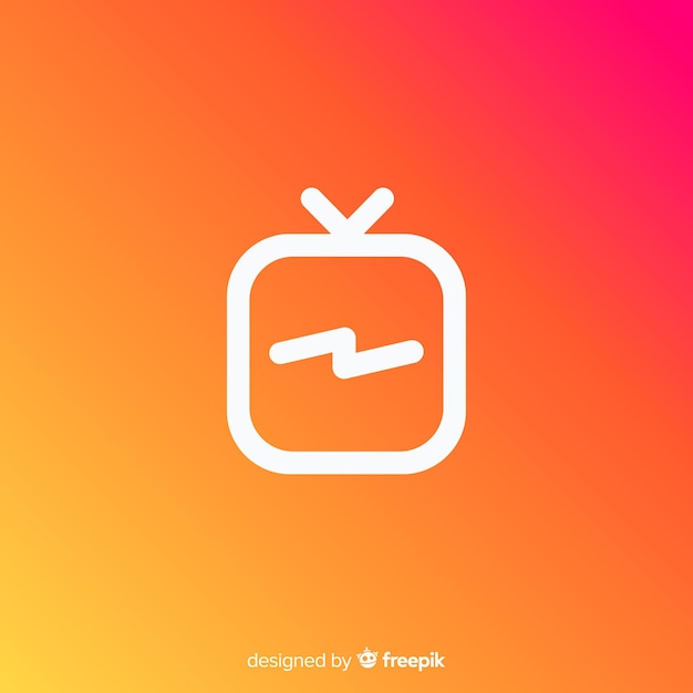 Composição moderna do instagram com estilo de gradiente