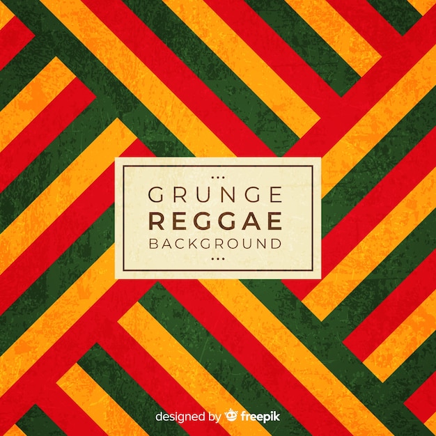 Vetor composição original da festa de reggae