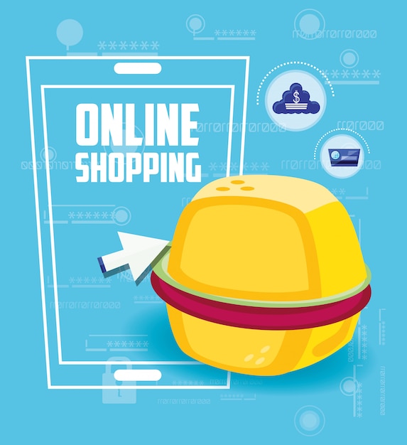 Compras on-line com smartphone