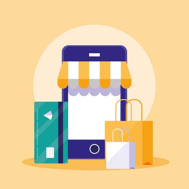 Compras on-line com smartphone