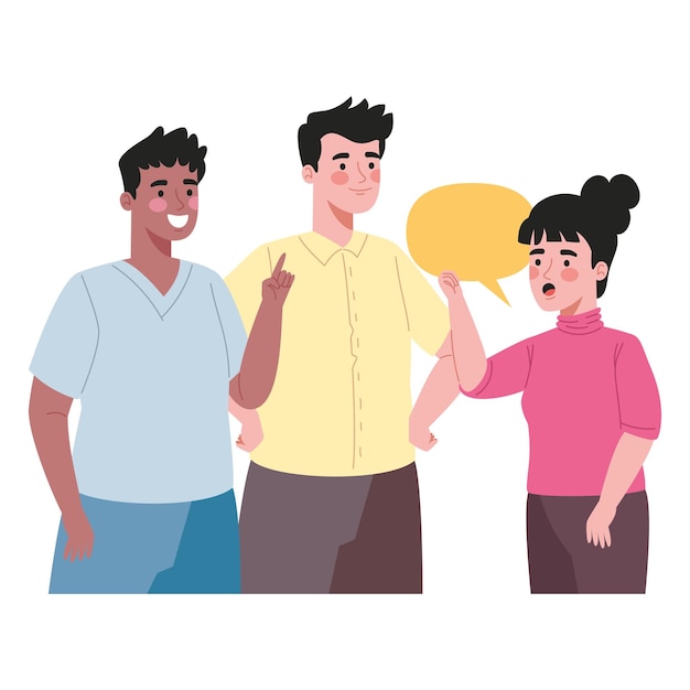 conceito de comunicação de pessoas em todo o mundo