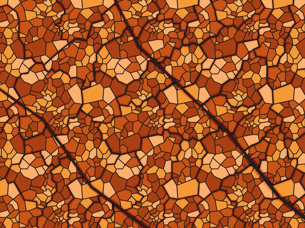 Vetor conceito de cor de outono de fundo geométrico abstrato