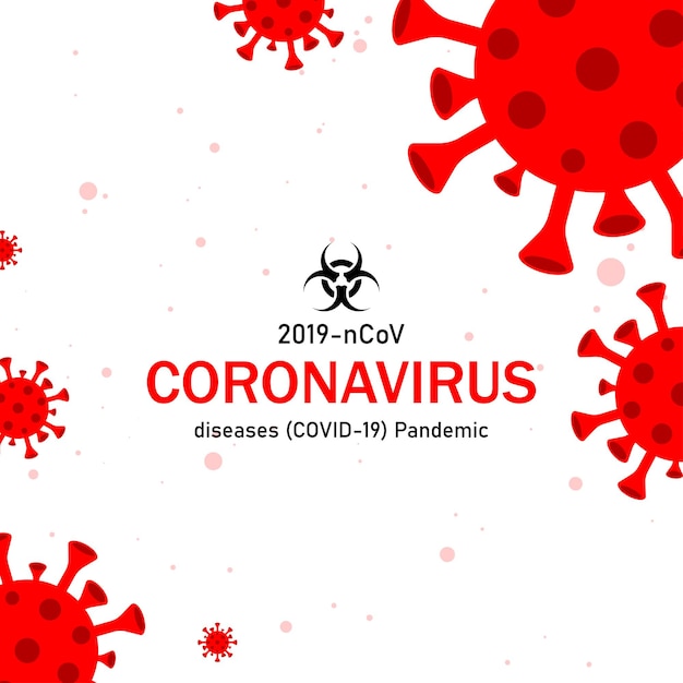 Conceito de coronavírus