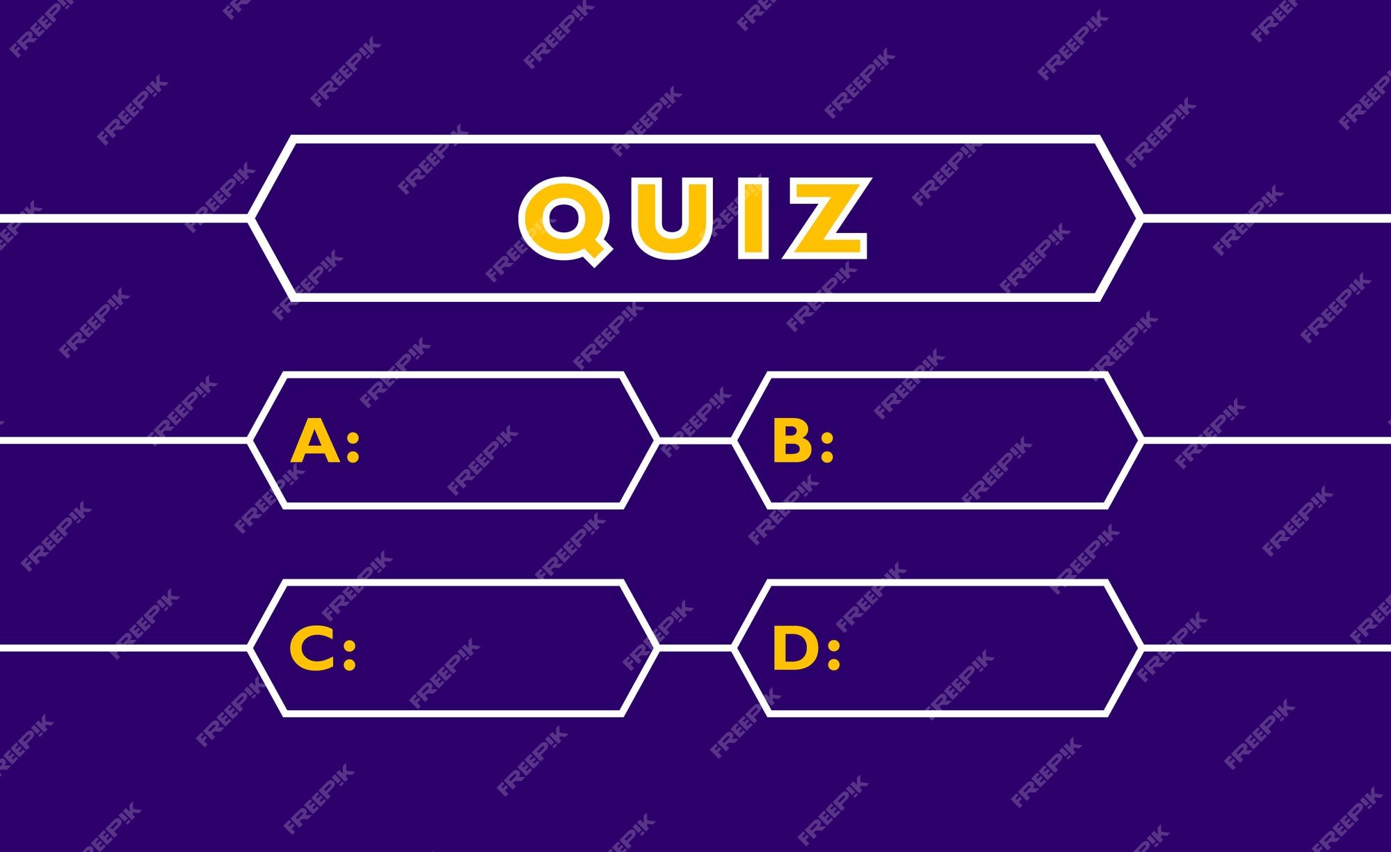 Conceito de design de jogo de quiz intelectual para educação e