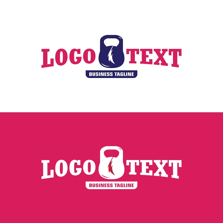 Conceito de design de logotipo Crossfit