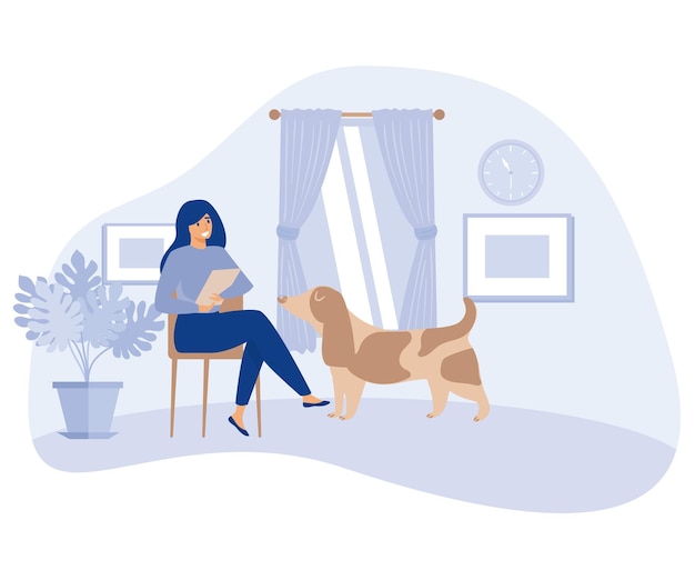 Conceito de estilo de vida voluntário fuga de estilo de vida minimalista encontra equilíbrio ilustração moderna de vetor plano