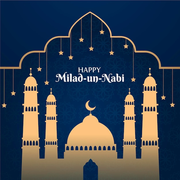 Conceito de evento Mawlid